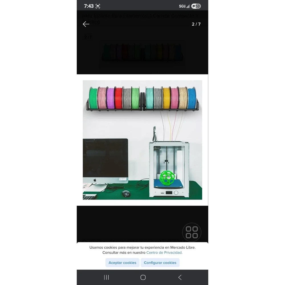 3D Printer Filament Storage Shelf Heavy Duty Storage‎ Shelves for Printing